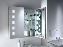 Espelho de casa de banho com luz